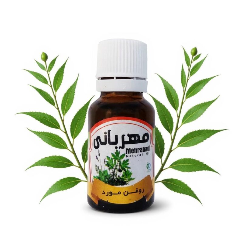 Myrtle oil Mehrabani 18ml – organic hair and skin care bottle